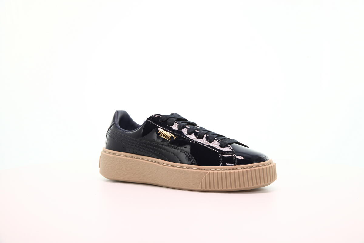 シューズ(女性用) PUMA BASKET Puma Basket Platform Patent Womens 